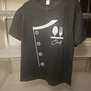 Black Chef Graphic T-Shirt